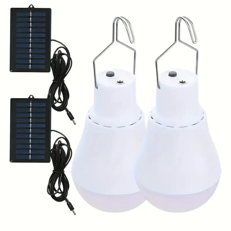 โคมไฟแขวนโซล่าเซลล์แบบพกพา